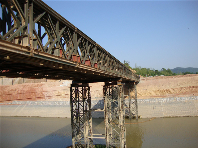 長沙市河西先導區鋼橋及現澆支架平臺
